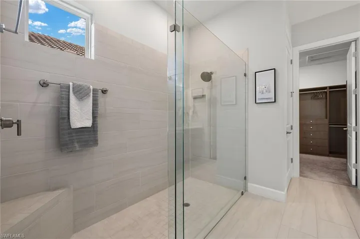 Primary, on Suite bathroom with walk in shower