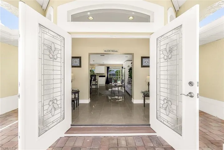 View of property entrance