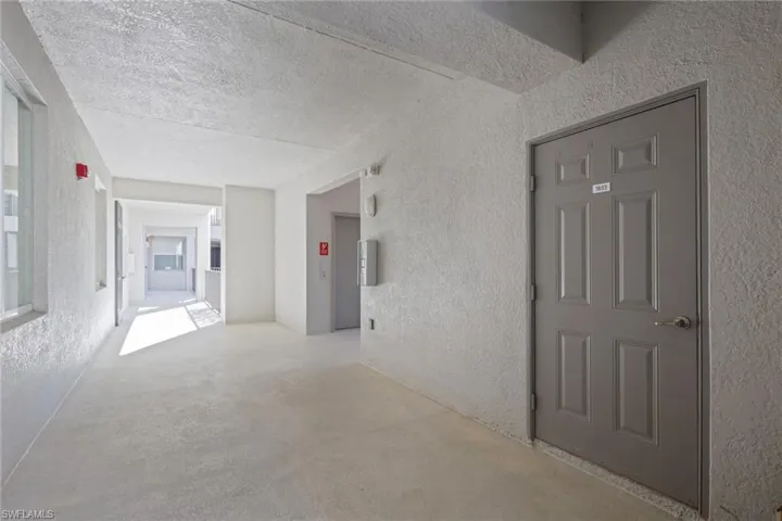 Nearby storage room for golf clubs and pool chairs