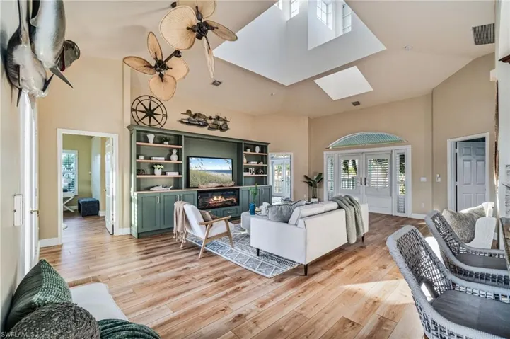 Inviting living area designed for relaxing and entertaining