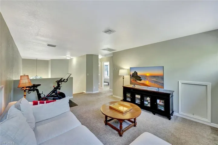 Lofted bonus living area