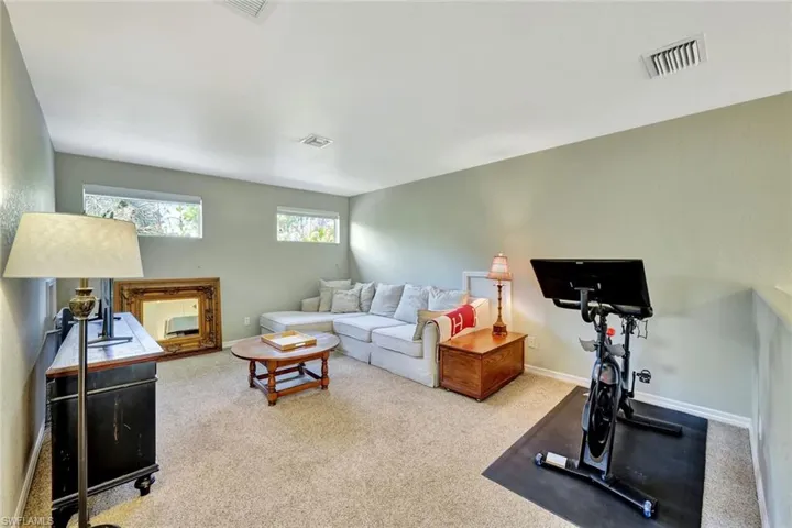 Lofted bonus living area