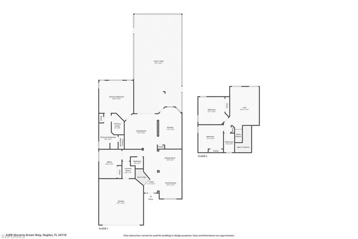 Combined floor plans