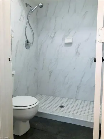 Downstairs primary bathroom