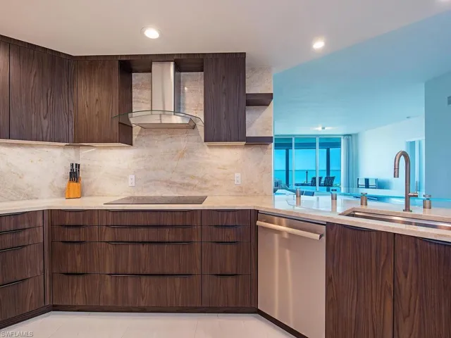 Leicht custom cabinets, Thermador stainless appliances