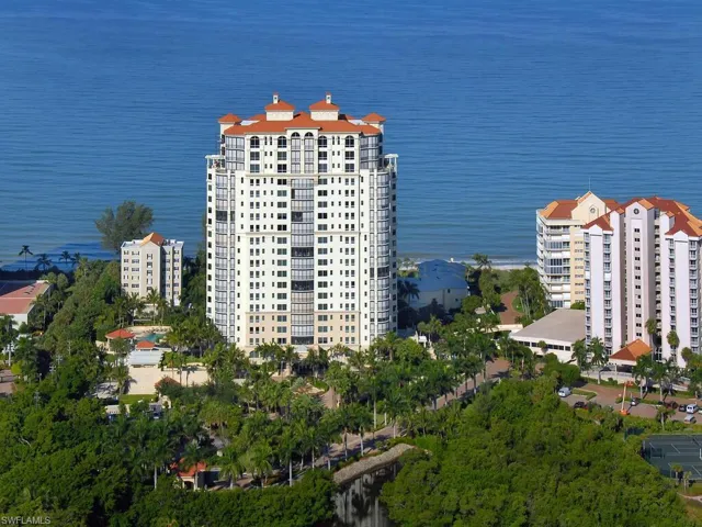 Luxury tower in beachfront resort