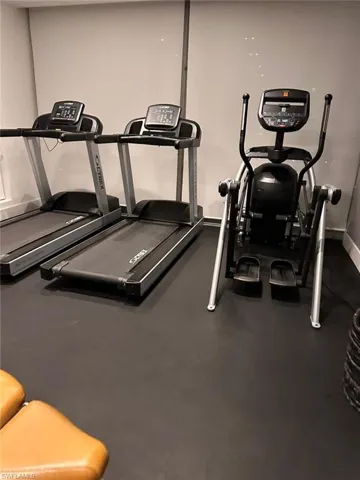 View of exercise room