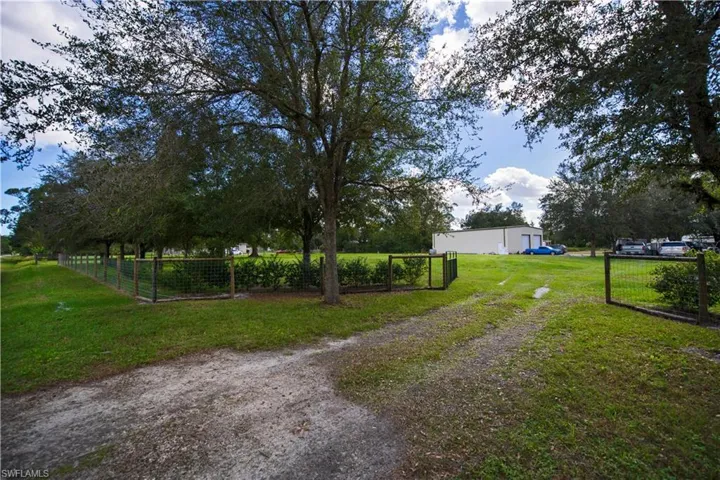 View of yard
