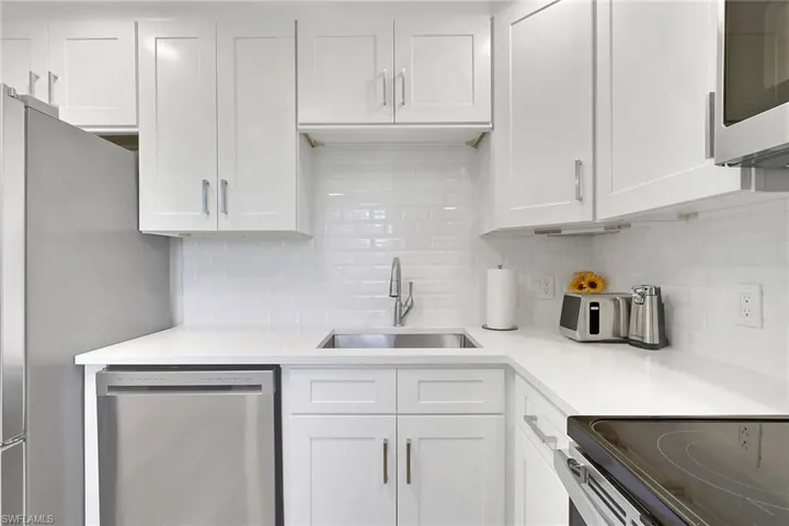 Upgraded cabinets and countertops