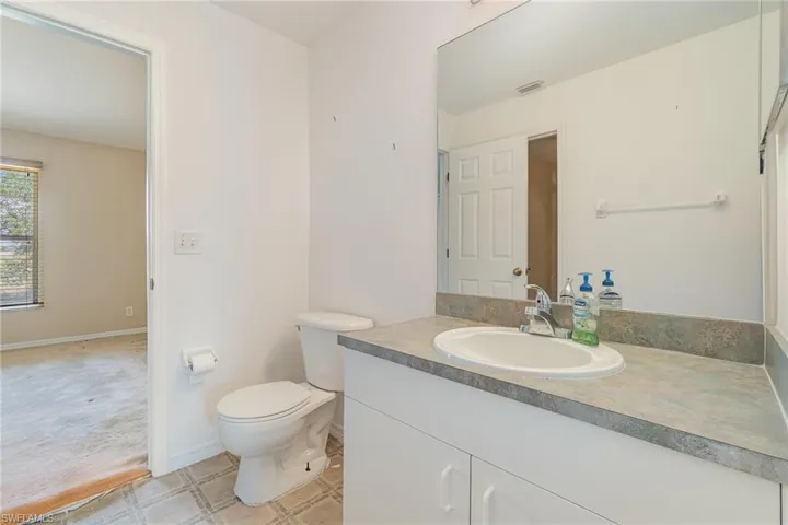 Jack and Jill bathroom