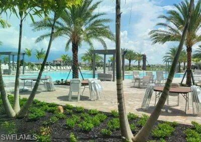 Pool and patio
