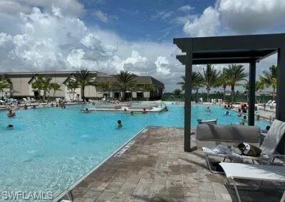 Pool and patio