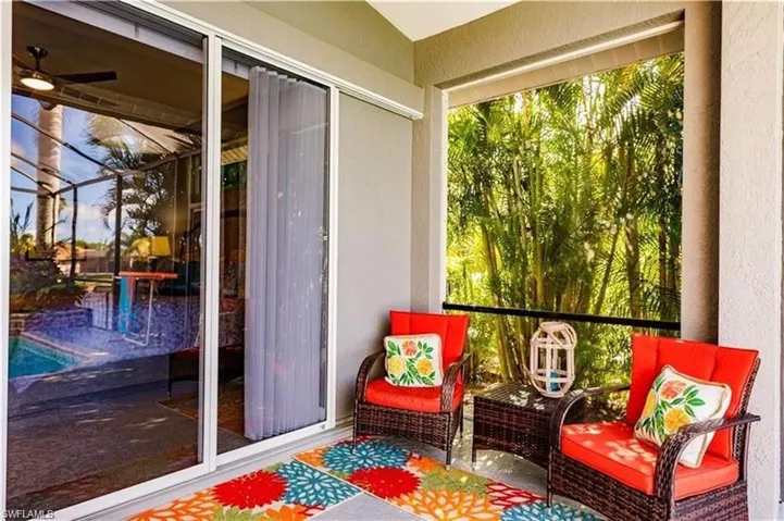 View of lanai access to primary suite