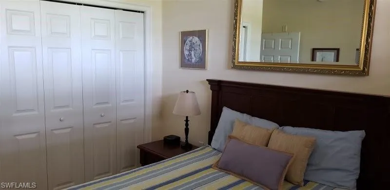 Bedroom with a closet