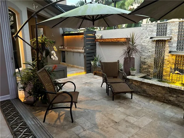 View of terrace