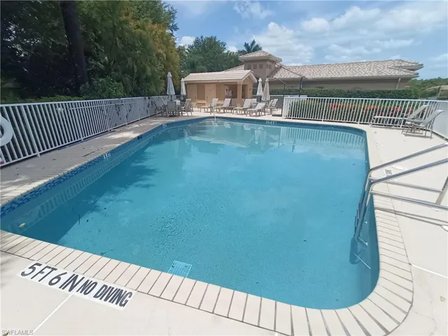 View of Chase Preserve community swimming pool