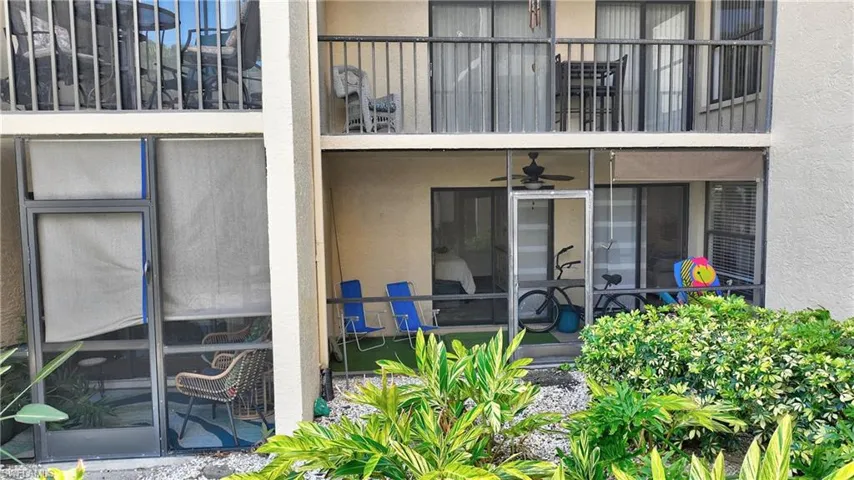 Back side of the condo