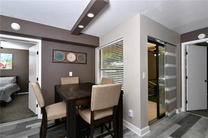 Guest bedroom on the left and primary bedroom on right