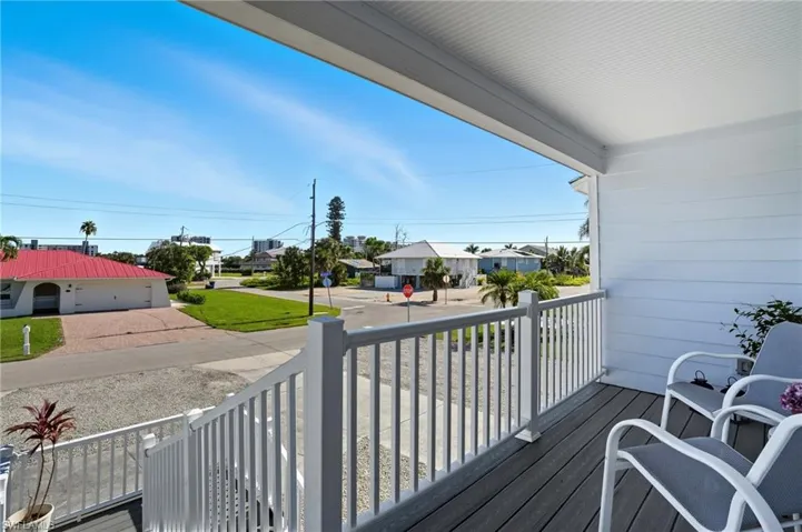 Relax on the porch and take in the coastal surroundings - Virtually Edited Image