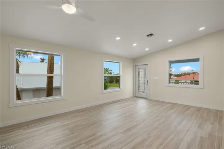Expansive open layout offering versatile living options - Virtually Edited Image