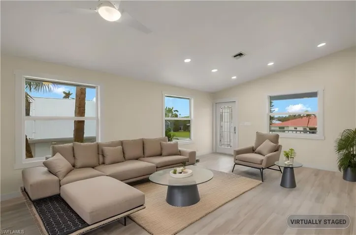 VIRTUALLY STAGED Living room