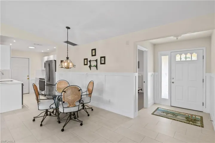 Dining area flows seamlessly into the living room and kitchen, perfect for entertaining and everyday family living.  Light, bright and neutral - nothing left to do but move in!