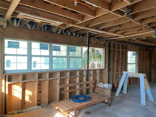 Fabulous Huge Kitchen Area into Dining Area Row of Windows
