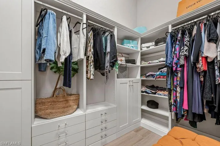 Master Bedroom walk-in closet
