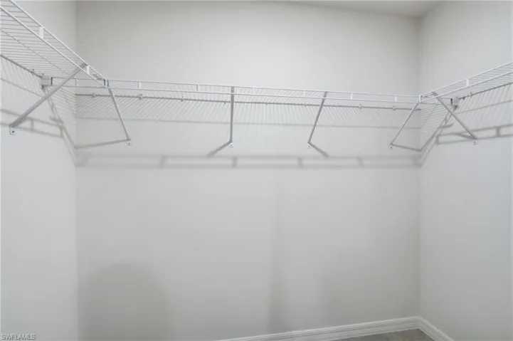 Primary closet