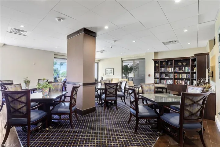 View of dining area