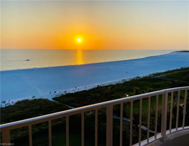 Water view featuring a beach view
