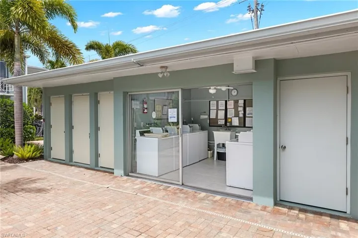 Laundry and storage closets