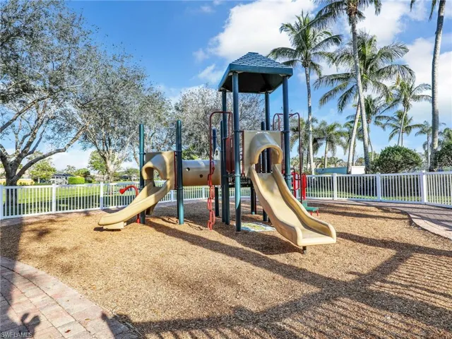 View of community jungle gym