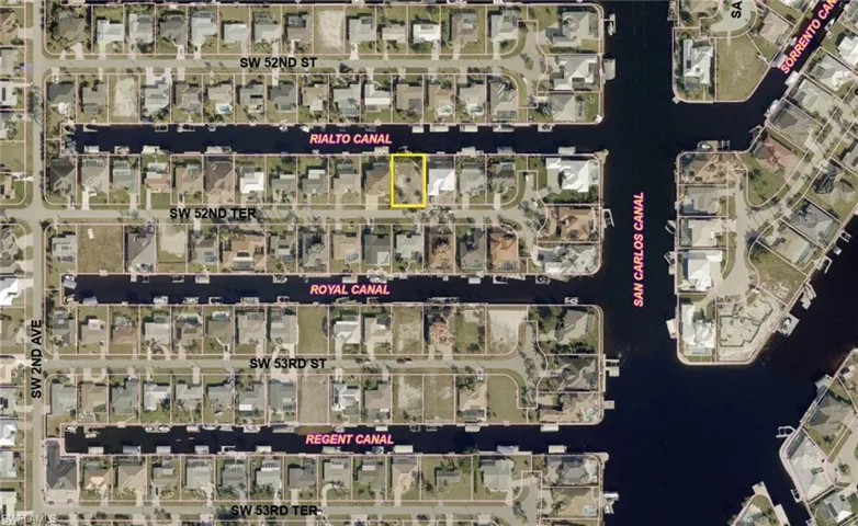 Lot located near cul-de-sac