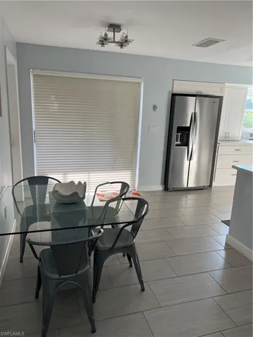 View of dining area