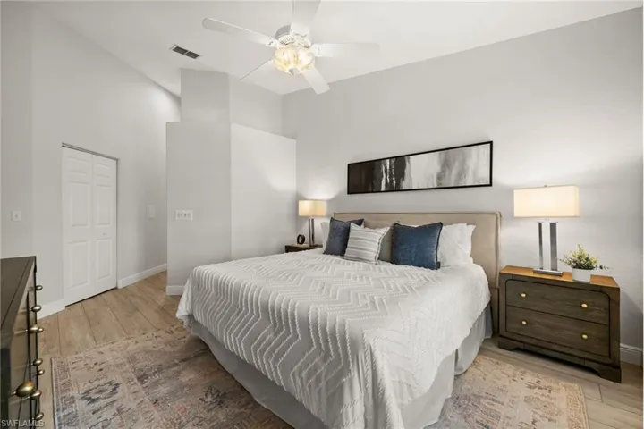 Spacious Master bedroom.