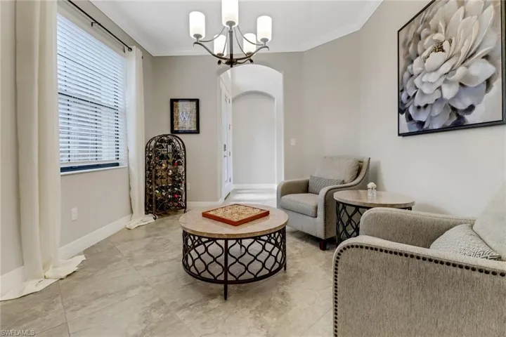 foyer sitting area