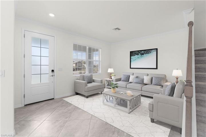Staged-Front entry area of home