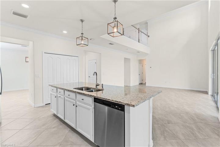 Stunning two story view from your kitchen