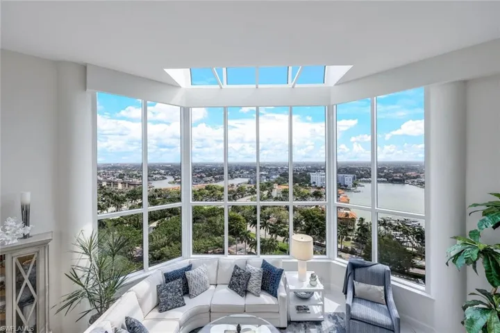 Mesmerizing views from the 16 foot wall of impact glass
