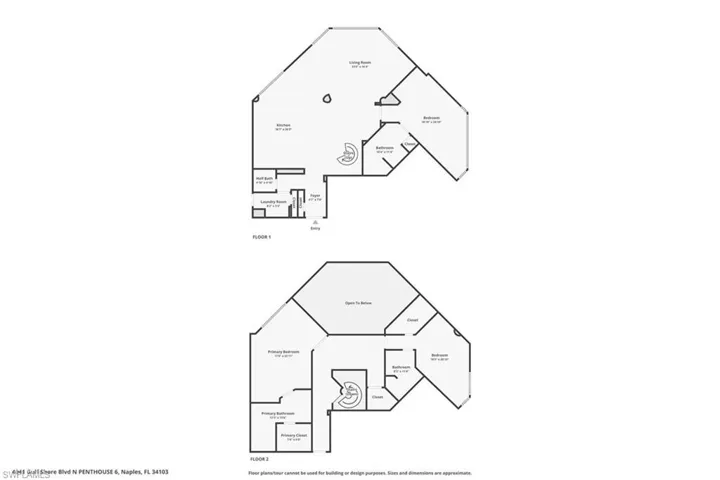 Approximate Floor Plan - both levels