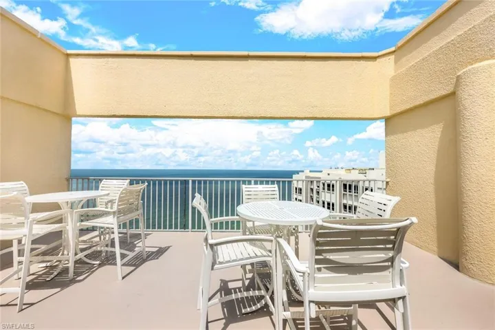 Savoy Community sky deck (one of two sky decks)