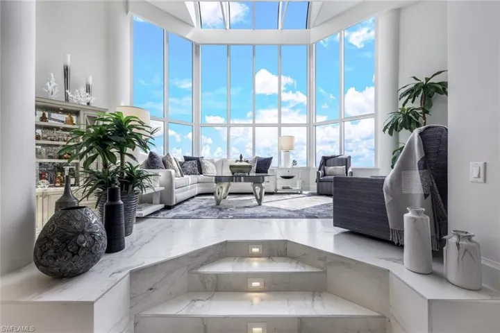 The family room is a statement room