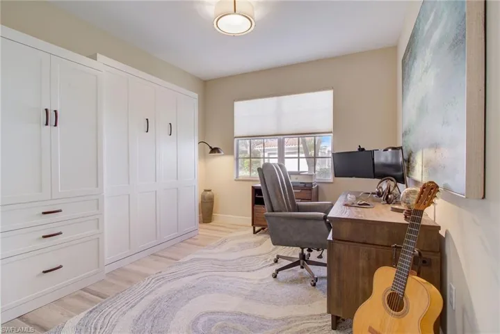 Den with Murphy bed