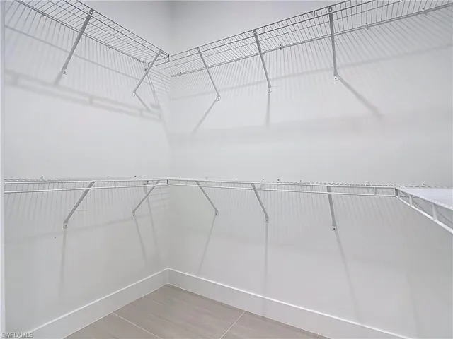 View of spacious closet