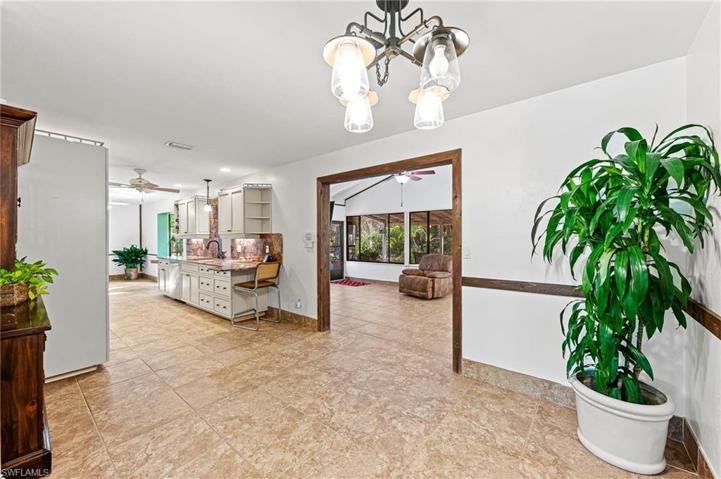 Dining Room looking to kitchen