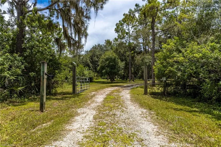 Driveway entry