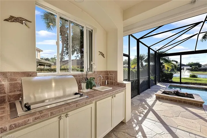 Outdoor kitchen