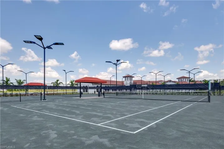 Tennis courts