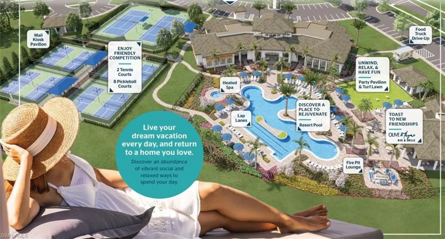 Resort style amenities